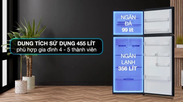 So sánh giá Tủ lạnh Aqua Inverter 455 lít AQR-T518FA(SL) rẻ nhất? - Ảnh 3