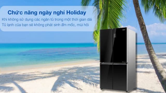 So sánh giá Tủ lạnh Aqua Inverter 469 lít Multi Door AQR-M536XA(WGB) rẻ nhất? - Ảnh 18