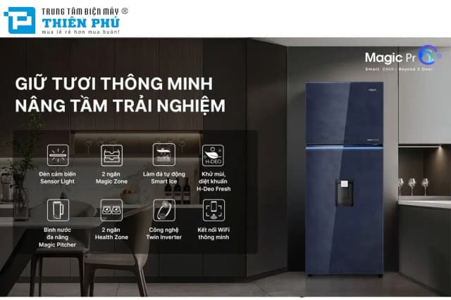 So sánh giá Tủ lạnh Aqua Inverter 480 lít AQR-TA546FA(WGL)U1 rẻ nhất? - Ảnh 8