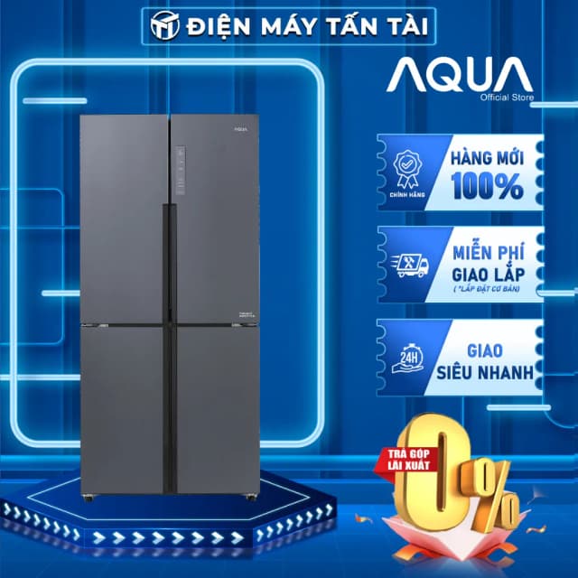 Top 1 so sánh giá Tủ lạnh AQUA Inverter 502 lít Multi Door AQR-M570XA(FS) - Tìm sản phẩm giá rẻ nhất - Ảnh 16