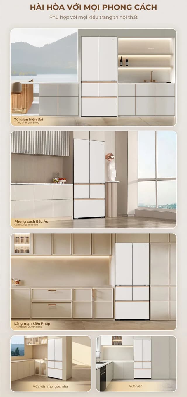 So sánh giá Tủ lạnh Aqua Inverter 512 lít Multi Door AQR-MA585XA(MC)U1 rẻ nhất? - Ảnh 9