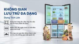Tủ lạnh AQUA Inverter 529 lít Multi Door AQR-M600XA(WGB) - Giá rẻ nhất hôm nay - Ảnh 12