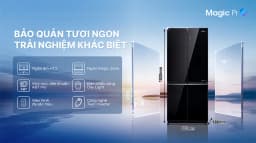 Tủ lạnh AQUA Inverter 529 lít Multi Door AQR-M600XA(WGB) - Giá rẻ nhất hôm nay - Ảnh 13