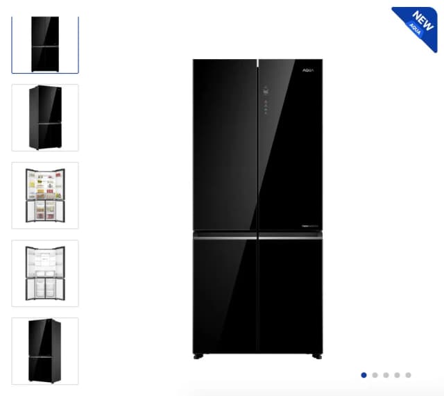 So sánh giá Tủ lạnh Aqua Inverter 529 lít Multi Door AQR-M600XA(WGC) rẻ nhất? - Ảnh 16