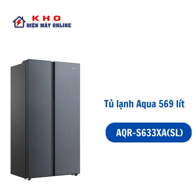 So sánh giá Tủ lạnh Aqua Inverter 569 lít Side By Side AQR-S633XA(WSL) rẻ nhất? - Ảnh 15