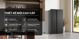 So sánh giá Tủ lạnh Aqua Inverter 646 lít Side By Side AQR-S682XA(WFS) - Tìm sản phẩm giá rẻ nhất - Ảnh 7