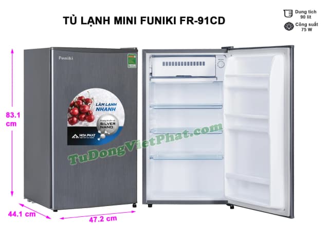 So sánh giá Tủ lạnh Funiki 90 lít FR-91CD rẻ nhất? - Ảnh 11