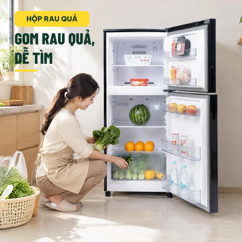 Tủ lạnh Funiki Inverter 185 lít HR T8185GB - Giá rẻ nhất hôm nay - Ảnh 5