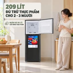 Tủ lạnh Funiki Inverter 209 lít HR T8209TDG - Giá rẻ nhất hôm nay - Ảnh 2