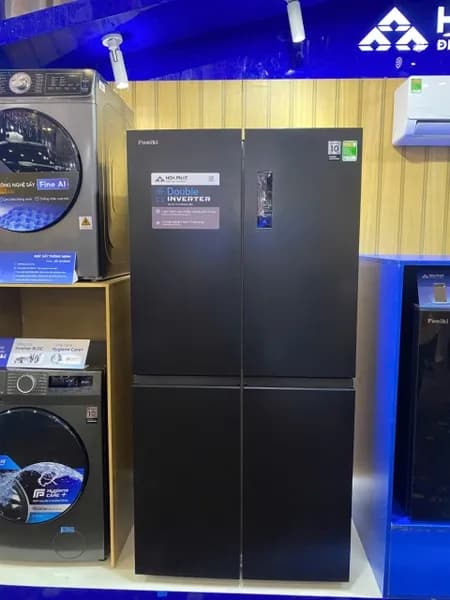 Tủ lạnh Funiki Inverter 415 lít Multi Door HR M8415SB - Ảnh 1