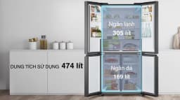 Tủ lạnh Funiki Inverter 415 lít Multi Door HR M8415SS - Giá rẻ nhất hôm nay - Ảnh 13