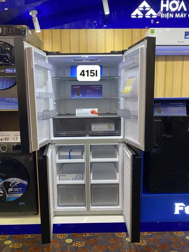 Tủ lạnh Funiki Inverter 415 lít Multi Door HR M8415SS - Giá rẻ nhất hôm nay - Ảnh 9