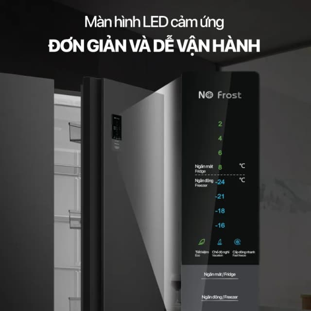 Top 1 so sánh giá Tủ lạnh Funiki Inverter 430 lít Side By Side HR SS8430SDG - Tìm sản phẩm giá rẻ nhất - Ảnh 13