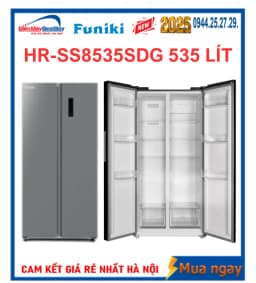 Tủ lạnh Funiki Inverter 535 lít Side By Side HR SS8535SDG - Giá rẻ nhất hôm nay - Ảnh 6