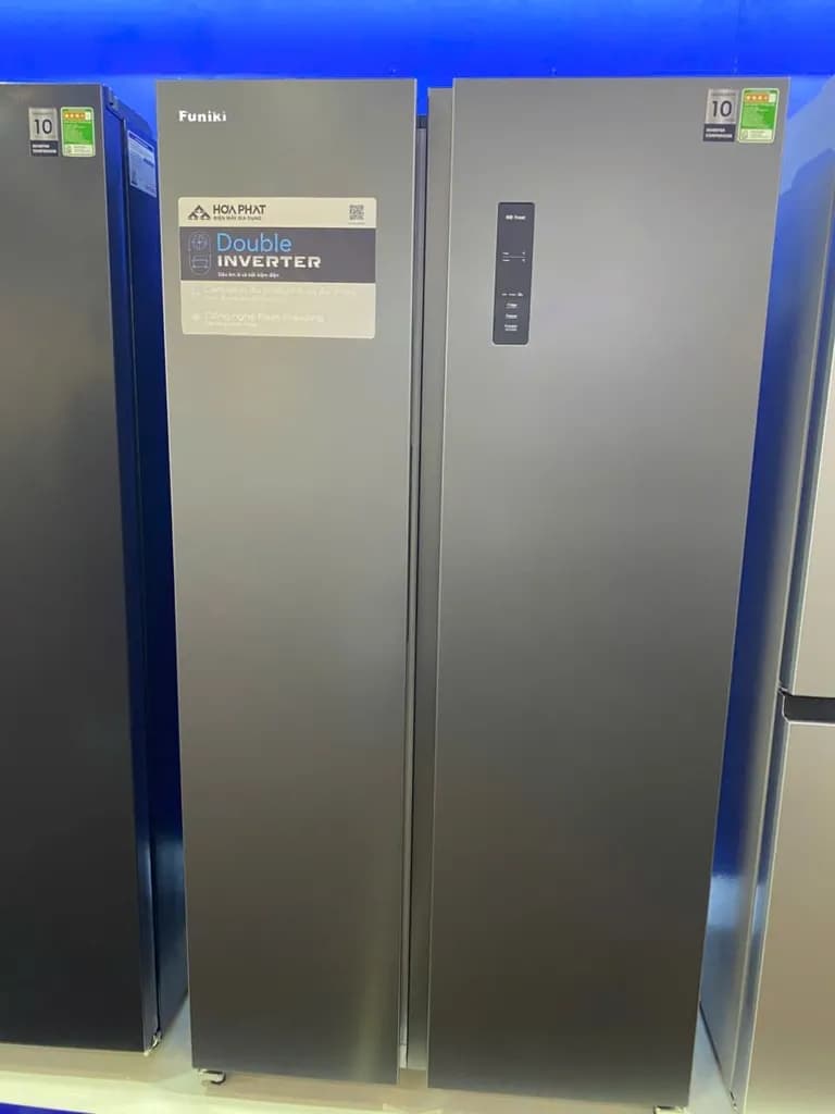 Tủ lạnh Funiki Inverter 535 lít Side By Side HR SS8535SDG - Giá rẻ nhất hôm nay - Ảnh 9