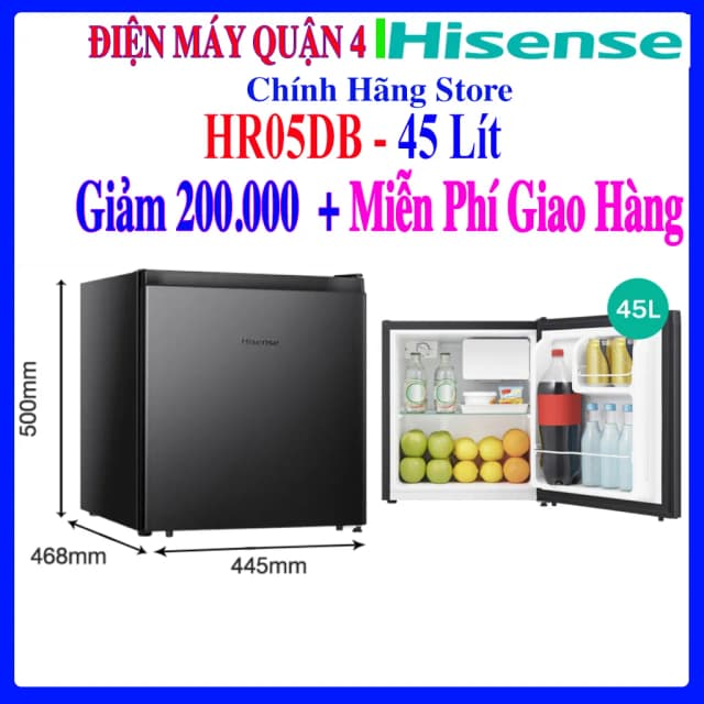So sánh giá Tủ lạnh Hisense 45 lít HR05DB rẻ nhất? - Ảnh 14