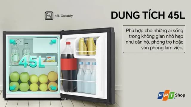 So sánh giá Tủ lạnh Hisense 45 lít HR05DB rẻ nhất? - Ảnh 16