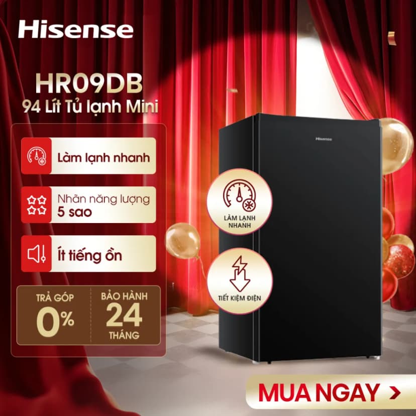 Tủ lạnh Hisense 94 lít HR09DB - Giá rẻ nhất hôm nay - Ảnh 19