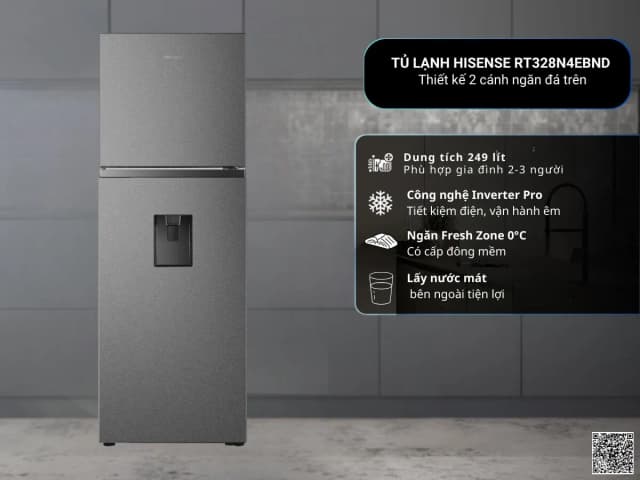 So sánh giá Tủ lạnh Hisense Inverter 249 lít RT328N4EBND rẻ nhất? - Ảnh 11