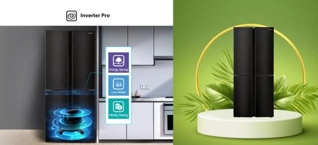 So sánh giá Tủ lạnh Hisense Inverter 427 lít Multi Door RQ519N4EBU rẻ nhất? - Ảnh 16