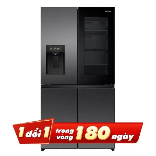 Tủ lạnh Hisense Inverter 615 lít Multi Door RQ600P7AB - Giá rẻ nhất hôm nay - Ảnh 1