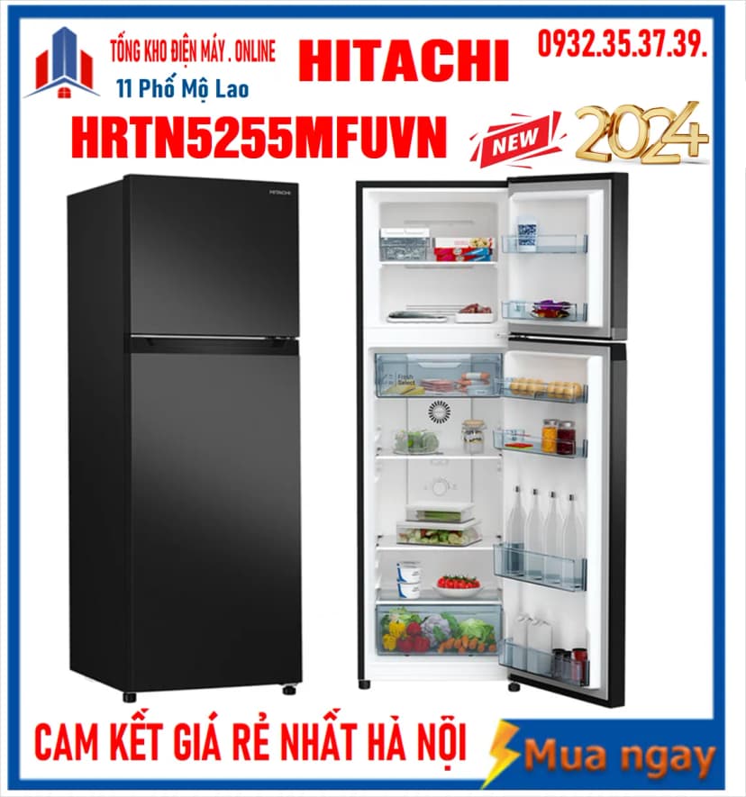 Tủ lạnh Hitachi Inverter 240 lít HRTN5255MFUVN - Giá rẻ nhất hôm nay - Ảnh 11