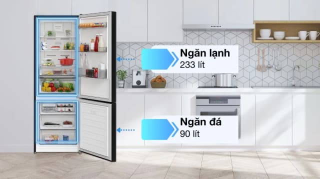 So sánh giá Tủ lạnh Hitachi Inverter 323 lít HRBN6340DGBKVN rẻ nhất? - Ảnh 13