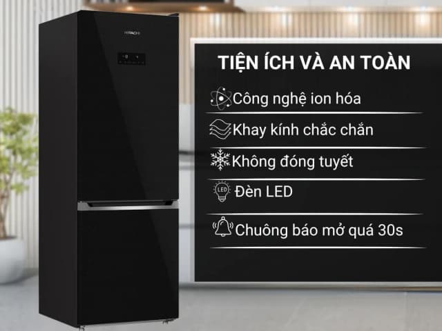 So sánh giá Tủ lạnh Hitachi Inverter 323 lít HRBN6340DUVN rẻ nhất? - Ảnh 4