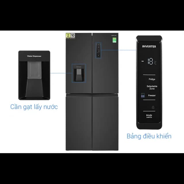 So sánh giá Tủ lạnh Hitachi Inverter 464 lít Multi Door HR4N7520DSWDXVN rẻ nhất? - Ảnh 10