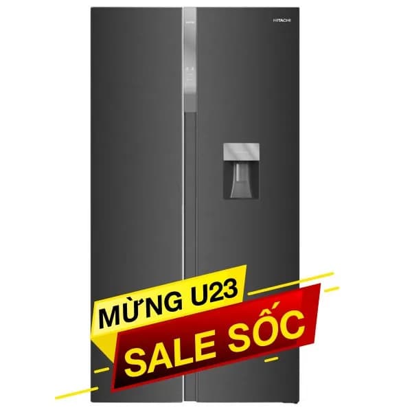So sánh giá Tủ lạnh Hitachi Inverter 529 lít Side By Side HRSN9563DWDXVN rẻ nhất? - Ảnh 3