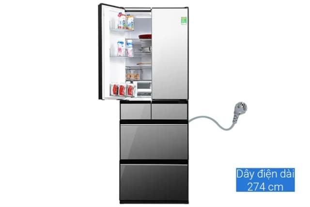 So sánh giá Tủ lạnh Hitachi Inverter 540 lít Multi Door R-HW540RV(X) rẻ nhất? - Ảnh 13