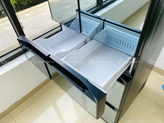 So sánh giá Tủ lạnh Hitachi Inverter 540 lít Multi Door R-HW540RV(X) rẻ nhất? - Ảnh 20