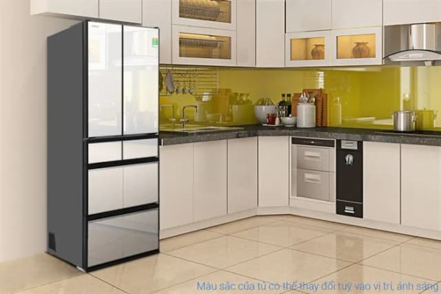 So sánh giá Tủ lạnh Hitachi Inverter 540 lít Multi Door R-HW540RV(X) rẻ nhất? - Ảnh 4