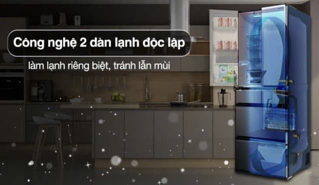 So sánh giá Tủ lạnh Hitachi Inverter 617 lít Multi Door R-HW620RV XK rẻ nhất? - Ảnh 18