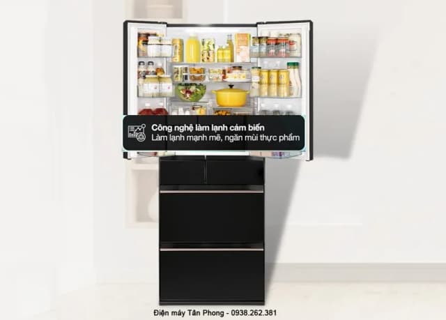 So sánh giá Tủ lạnh Hitachi Inverter 617 lít Multi Door R-HW620RV XK rẻ nhất? - Ảnh 10