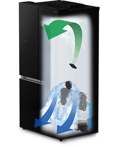 So sánh giá Tủ lạnh Hitachi Inverter 645 lít Multi Door R-WB700VGV4 GBK rẻ nhất? - Ảnh 12