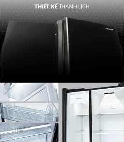 Tủ lạnh Hitachi Inverter 653 lít Side By Side HRSN9713ESAUVN - Giá rẻ nhất hôm nay - Ảnh 5