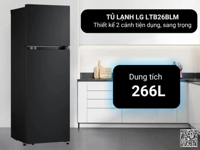So sánh giá Tủ lạnh LG Inverter 266 lít LTB26BLM rẻ nhất? - Ảnh 17