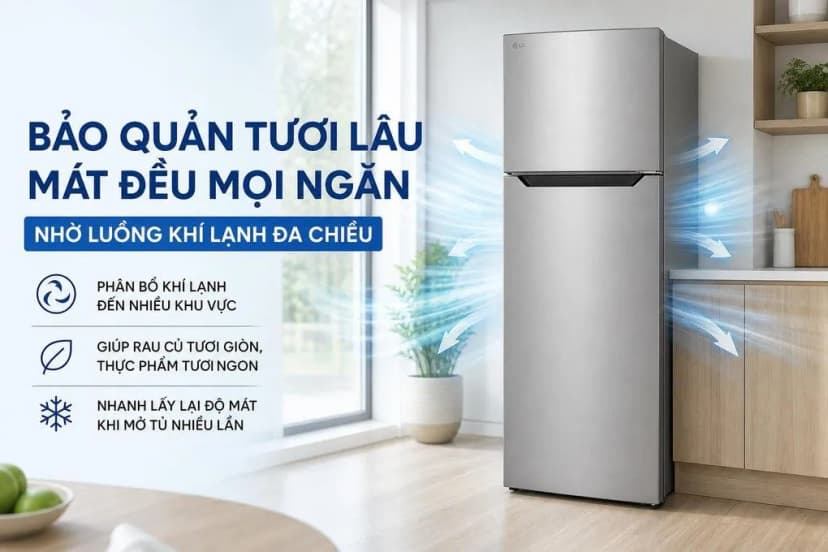 Tủ lạnh LG Inverter 292 lít T30SV - Giá rẻ nhất hôm nay - Ảnh 3