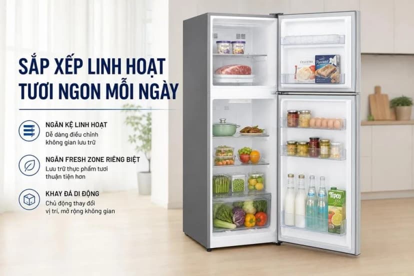 Tủ lạnh LG Inverter 292 lít T30SV - Giá rẻ nhất hôm nay - Ảnh 4