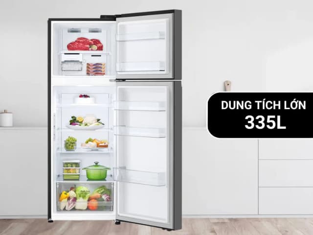 So sánh giá Tủ lạnh LG Inverter 335 lít LTB33BLG rẻ nhất? - Ảnh 5