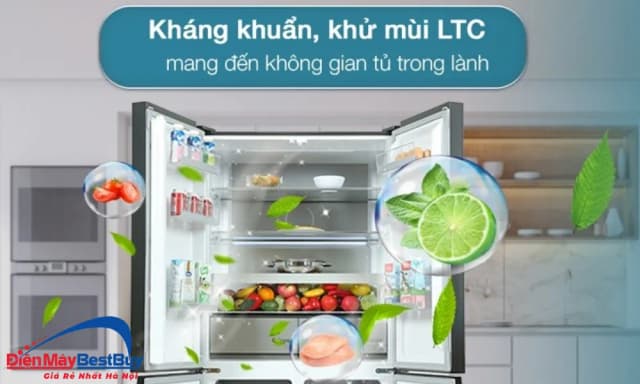 So sánh giá Tủ lạnh LG Inverter 510 lít Multi Door F51EG rẻ nhất? - Ảnh 16