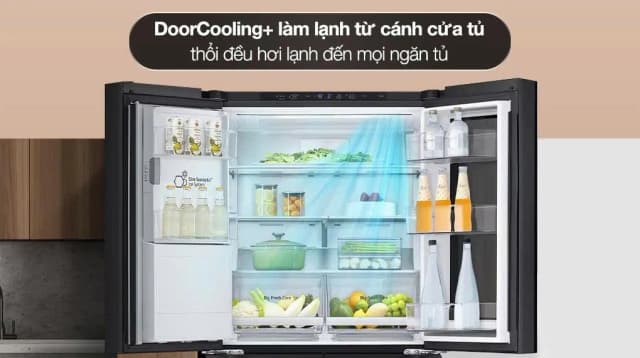 So sánh giá Tủ lạnh LG Inverter 508 lít Multi Door InstaView LFI50BLMAI rẻ nhất? - Ảnh 20