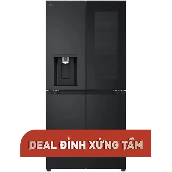 So sánh giá Tủ lạnh LG Inverter 508 lít Multi Door InstaView LFI50BLMAI rẻ nhất? - Ảnh 4