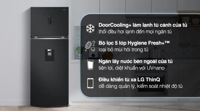 So sánh giá Tủ lạnh LG Inverter 459 lít LTD46BLMA rẻ nhất? - Ảnh 2