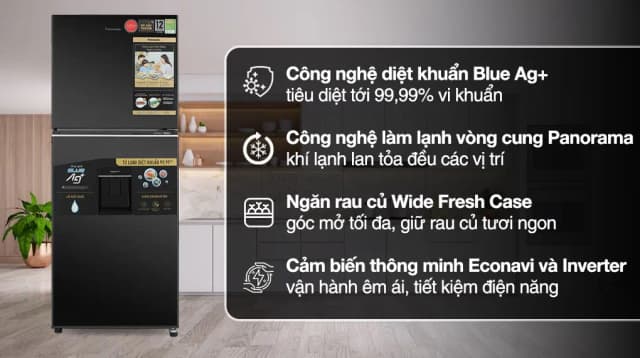So sánh giá Tủ lạnh Panasonic Inverter 326 lít NR-TL351GVKV rẻ nhất? - Ảnh 20