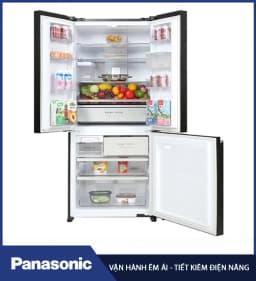 Tủ lạnh Panasonic Inverter 487 lít Multi Door NR-XZ550CWKV - Giá rẻ nhất hôm nay - Ảnh 1