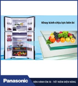 Tủ lạnh Panasonic Inverter 487 lít Multi Door NR-XZ550CWKV - Giá rẻ nhất hôm nay - Ảnh 9