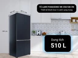 Tủ lạnh Panasonic Inverter 525 lít Multi Door NR-XZ590CWKV - Giá rẻ nhất hôm nay - Ảnh 18