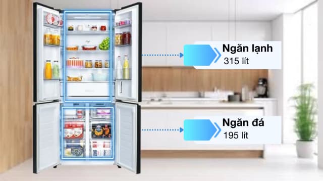 Top 1 so sánh giá Tủ lạnh Panasonic Inverter 525 lít Multi Door NR-XZ590CWKV - Tìm sản phẩm giá rẻ nhất - Ảnh 9